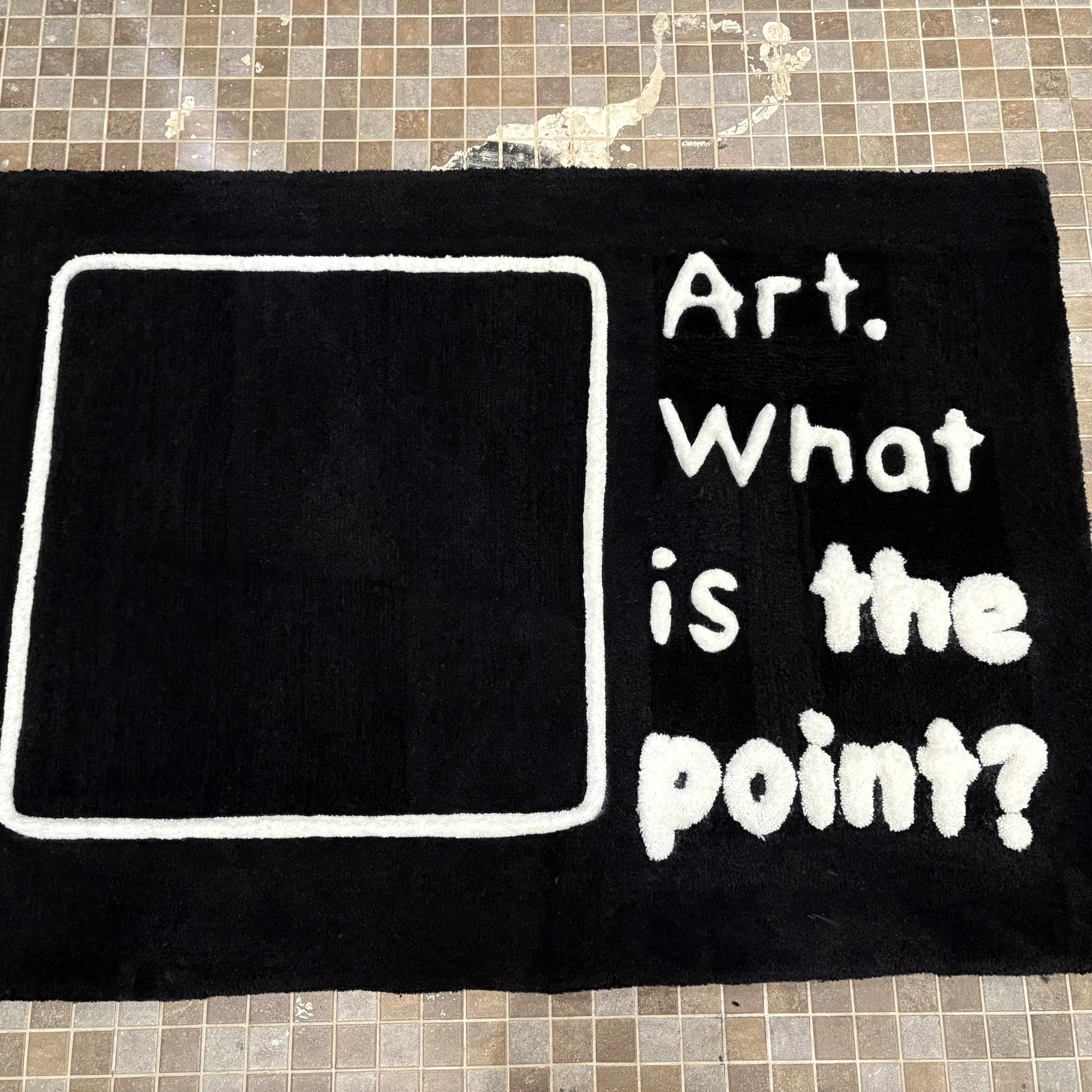 Art What Is The Point Rug