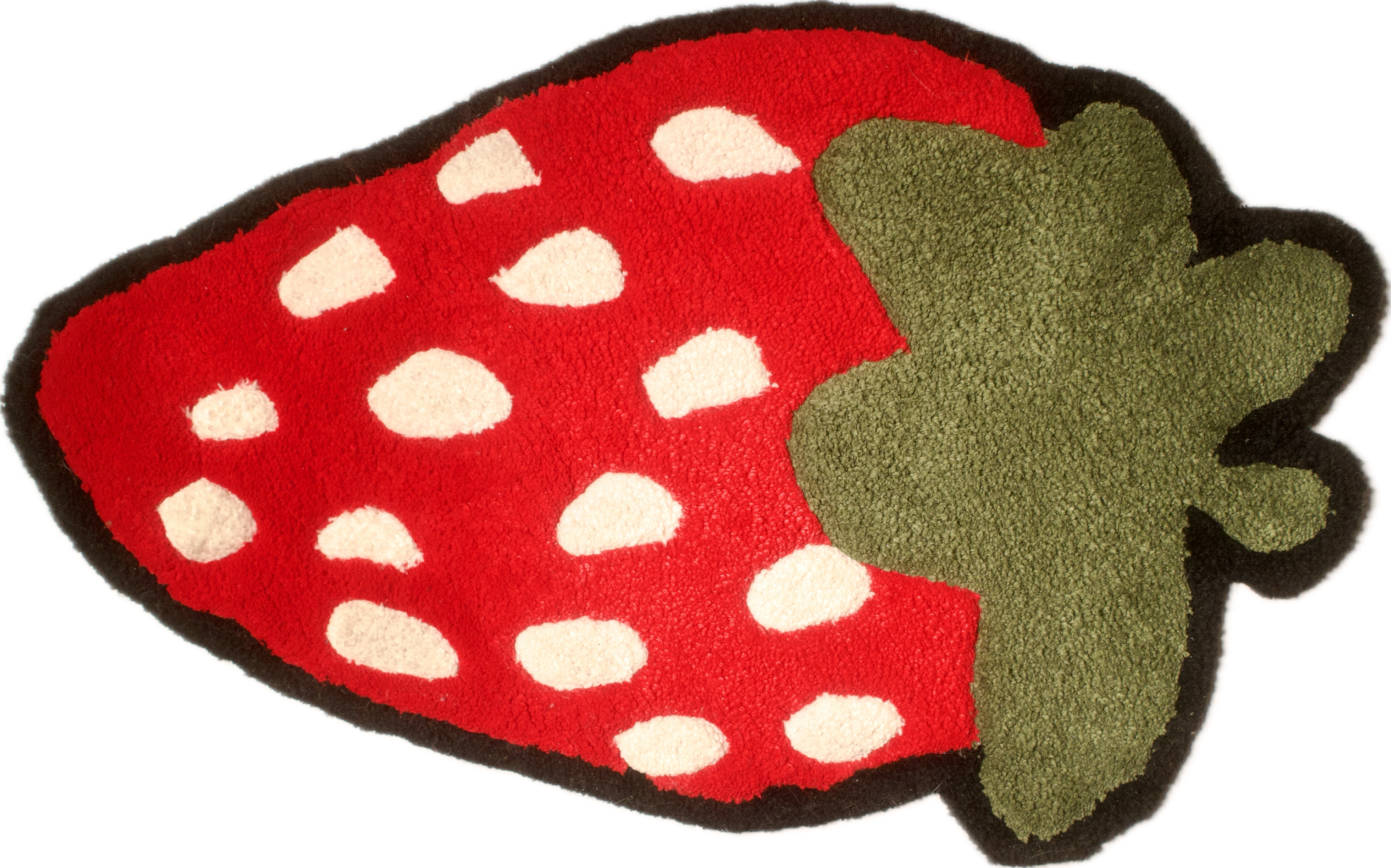 Red Strawberry Rug